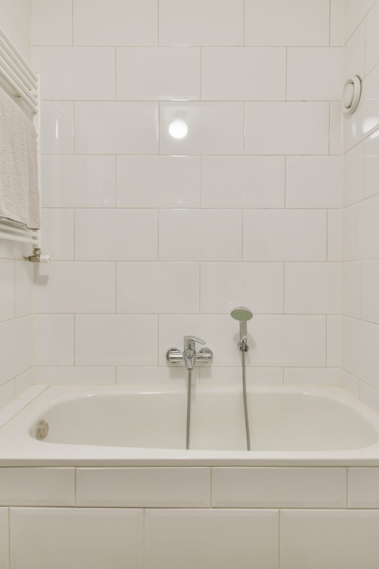 Luxury interior design of a bathroom with marble walls